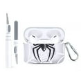 thumbnail image 1 of Wireless Earbuds Protective Case Headset Cover for Airpods 1/2/3/Pro/Pro 2 With Dust Removal Tool and Metal Hanging Buckle, 1 of 7