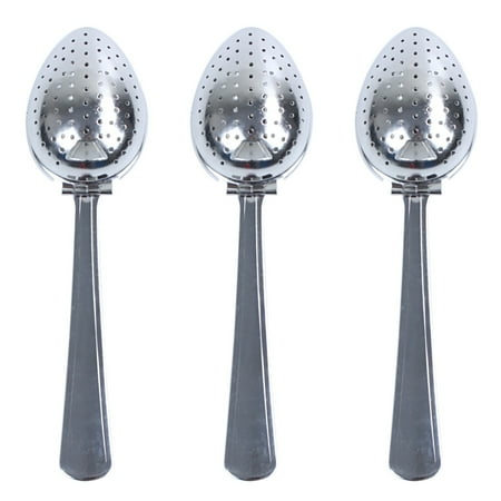 

Stainless Steel Tea Infuser Strainer Loose Leaf Filter Spice NEW!