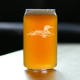 thumbnail image 2 of Bevvee Beer Can Pint Glass 16 oz Loon Lake House Enthusiast Gifts Beer Glasses, 2 of 4