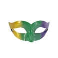 thumbnail image 1 of Spray Paint for Plastic, Casual Carnival Party Half-Face Spray Paint Style Three-Color Mask, Unisex Mask, 1 of 5