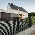 thumbnail image 2 of ALEKO Milan Style Dual Swing Galvanized Steel Driveway Gate 12 feet Black, 2 of 11