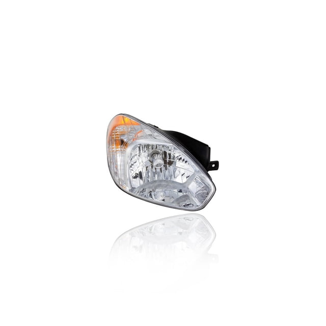 Headlight Assembly - Compatible/Replacement for '07-11 Hyundai Accent Sedan/Hatchback - Halogen - Right Hand - Passenger - CAPA - 921021E011