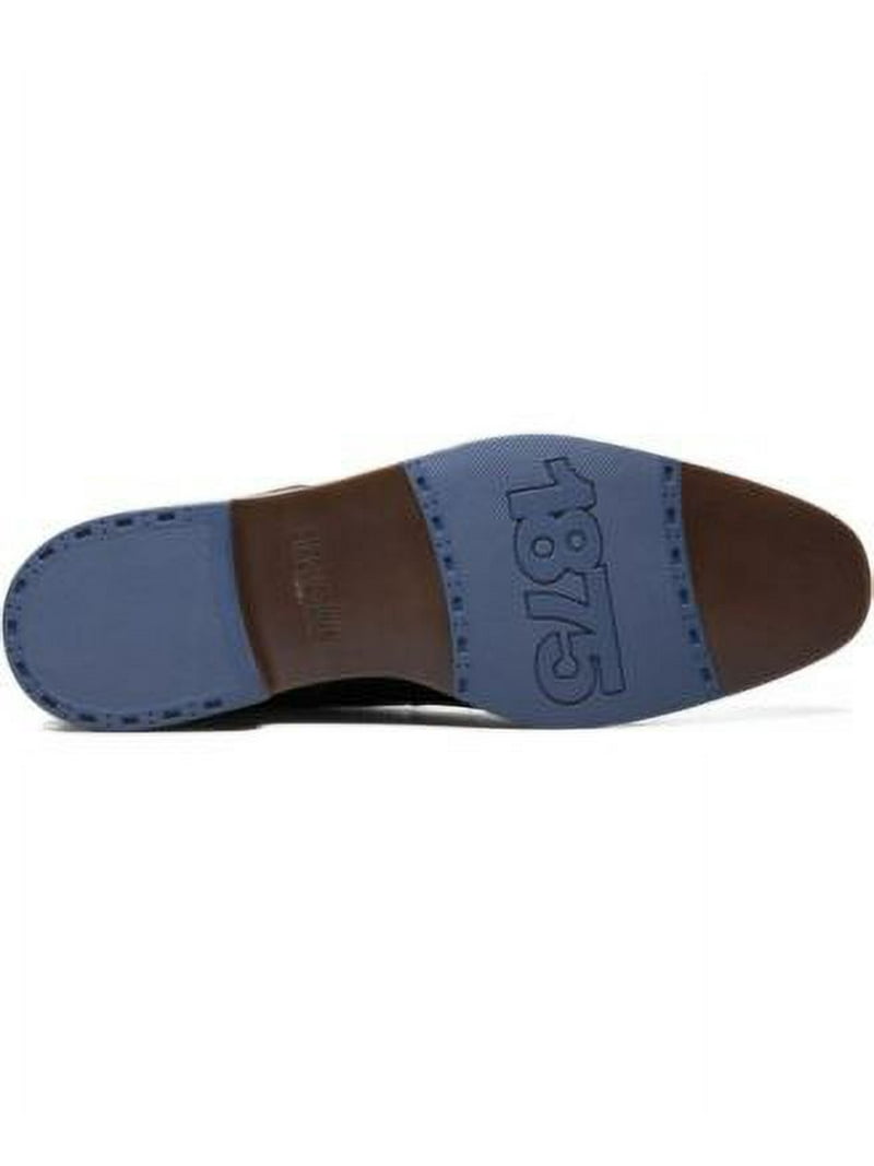 STACY ADAMS Mens Brown Cushioned Rafferty Almond Toe Lace-Up  display picture 3