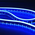 thumbnail image 2 of Yescom 328-ft 8 x 10mm Commercial RGB Rope Light Stainless Steel Channel Mounting Track, Flexible Silver Metal Customizable Neon Channel, 2 of 9