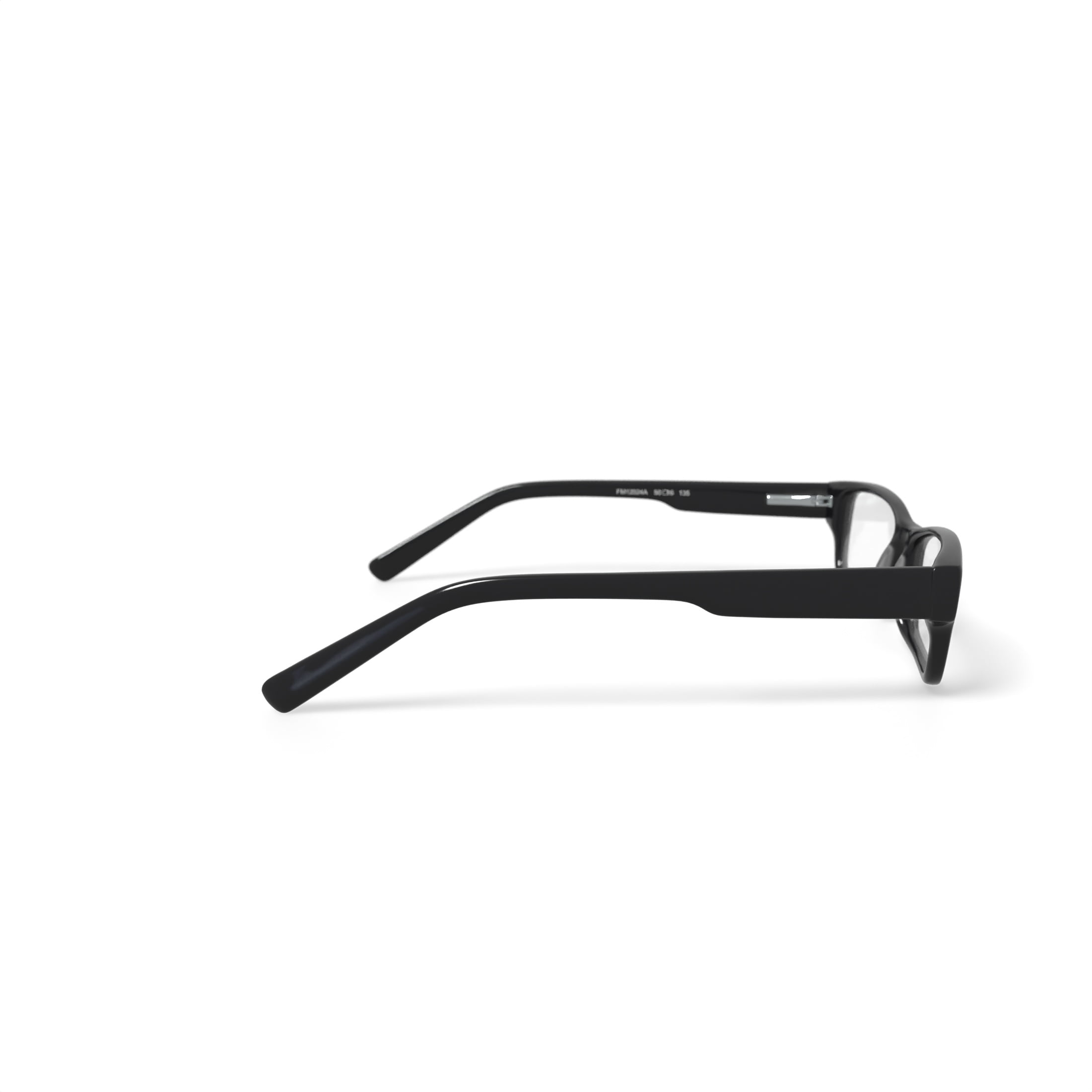 Walmart Youth FM12024 Rectangular Prescription Eyeglasses with Case, Black/Blue