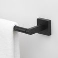 thumbnail image 5 of GlideRite Hardware GlideRite 4-Piece Bathroom Hardware Set - 9018-KIT-SQ Pack of 1 - Matte Black/Matte, 5 of 8