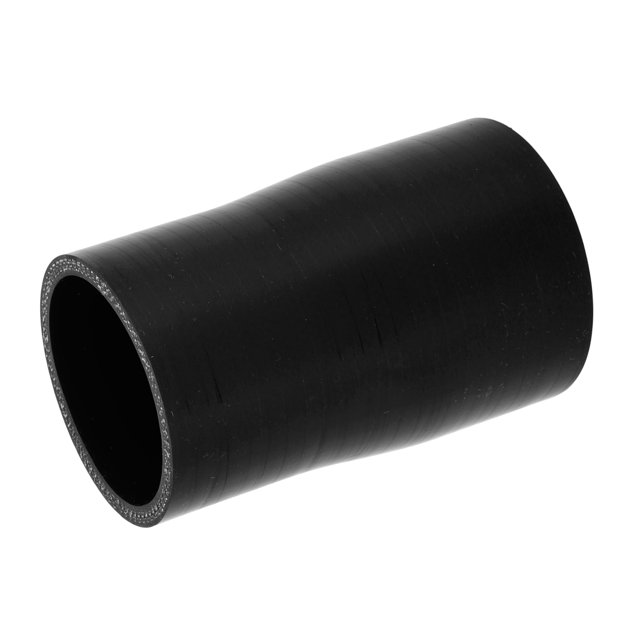 Ofertas Únicas 1 Pcs 51-57mm 2.01"-2.24" ID 100mm 3.94" Longitud Manguera de Silicona Negra para Coche Universal