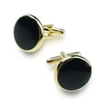thumbnail image 3 of Gemelos y tachuelas para hombre, juego de gemelos y tachuelas para camisa de esmoquin para hombre, gemelos de latón y tachuelas para camisa para boda/banquete/ceremonia/negocios (8 piezas), 3 of 5