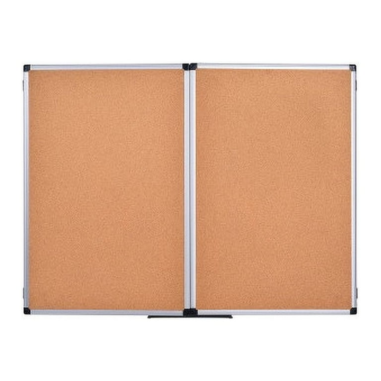 MasterVision Trio Magnetic Whiteboard - 36