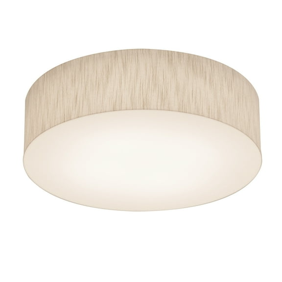 AFX Anton 12-inch Jute LED Flush Mount
