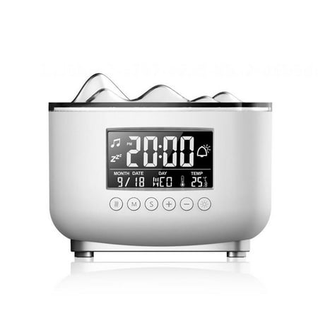 

Volcano aromatherapy machine ultrasonic aromatherapy machine plug-in aromatherapy home thermometer alarm clock timing aromatherapy machine humidification