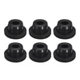 thumbnail image 1 of Unique Bargains 6 Pcs Black Plug Holes, H18 Rubber Button Plug for 17mm/0.67' Hole, 1 of 6