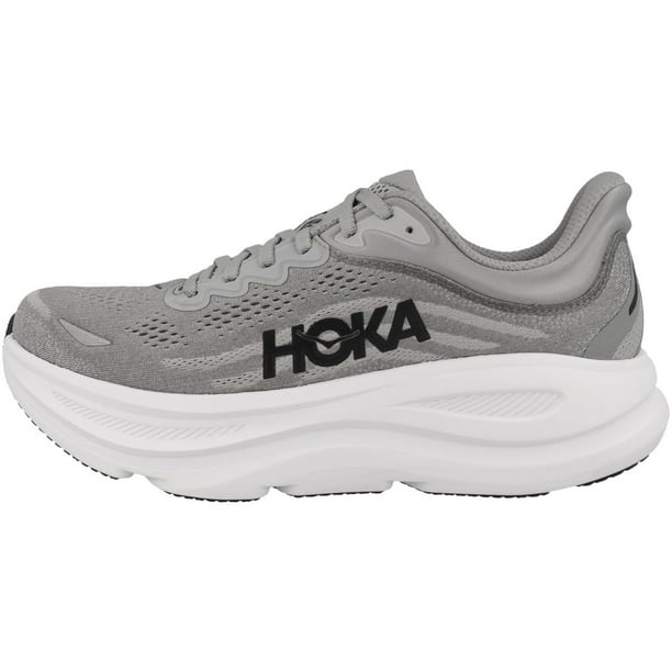 Zapatillas de correr Hoka Bondi 9 para hombre, color gris galáctico, 10 m