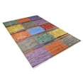 thumbnail image 3 of HongKong Grey Patchwork Polyester Area Rugs for Living Room Washable Rugs Boho Moroccan Area Rug Soft Geometric Bohemian Distressed Indoor Rug for Bedroom Dining Room Office Foldable Nonslip Rug, 3 of 9