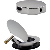 Westbrass 1-1/2" Replacement Trim for Cable Drive Bathtub Drain Assemblies, Satin Nickel (50-Pack)