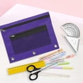 thumbnail image 5 of PYURTEP 12 Pack Pencil Case Large Capacity Double-Layer Pencil Pouch Oxford Cloth Pencil Bag B5 3-Ring Zipper Pouch for School Office, 5 of 5