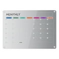 thumbnail image 2 of Acrylic Magnetic Dry Erase Calendar for Fridge, Clear Acrylic Calendar Planning Board Set Magnetic Weekly Monthly Planner Menu for Refrigerator with 6 Highlight Markers Transparent Color, 2 of 7