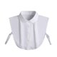 thumbnail image 1 of White False Collar Portable Portable Elegante Medias Collars Falso Collar para camisas Uniformes, 1 of 8