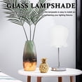 thumbnail image 4 of Pantalla de cristal para lámpara colgante E27, forma de flor, repuesto de pantalla de lámpara, aplique de pared, cubierta de luz para lámparas colgantes, 4 of 7