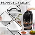 thumbnail image 4 of HELLHERO Skeleton Pumpkin Halloween Top Handle Kitchen Blender Dust Cover for Kitchen Home Stylish, 4 of 6