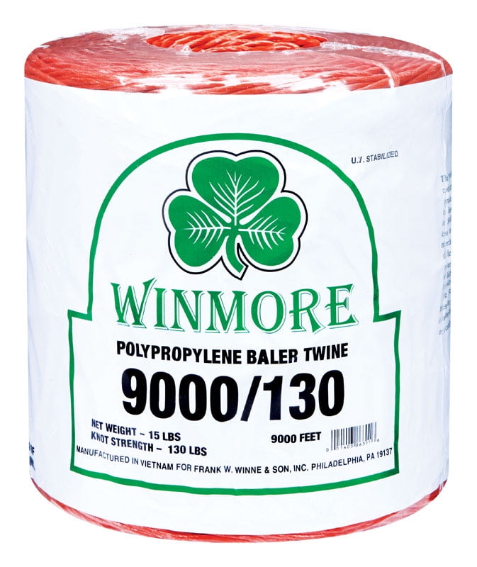 Winmore 9000 ft. L Orange Poly Twine