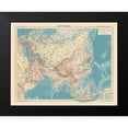 thumbnail image 2 of Schrader 24x20 Black Modern Framed Museum Art Print Titled - Physical of Asia - Schrader 1908, 2 of 5