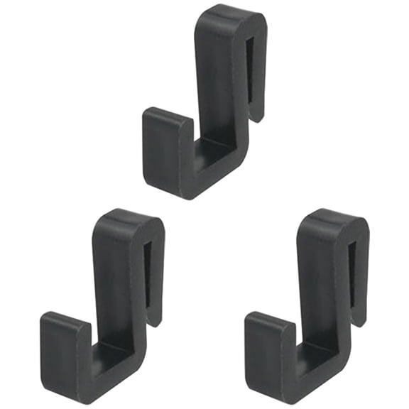 S Hooks for Hanging on Wire Shelves,S Shaped Hanging Hooks Hangers Snap On,Small Plastic Wire Rack Hook,Multi-purpose Clip-on Hooks for Kitchen Bedroom Office Store,No Drill No Damage to Wall