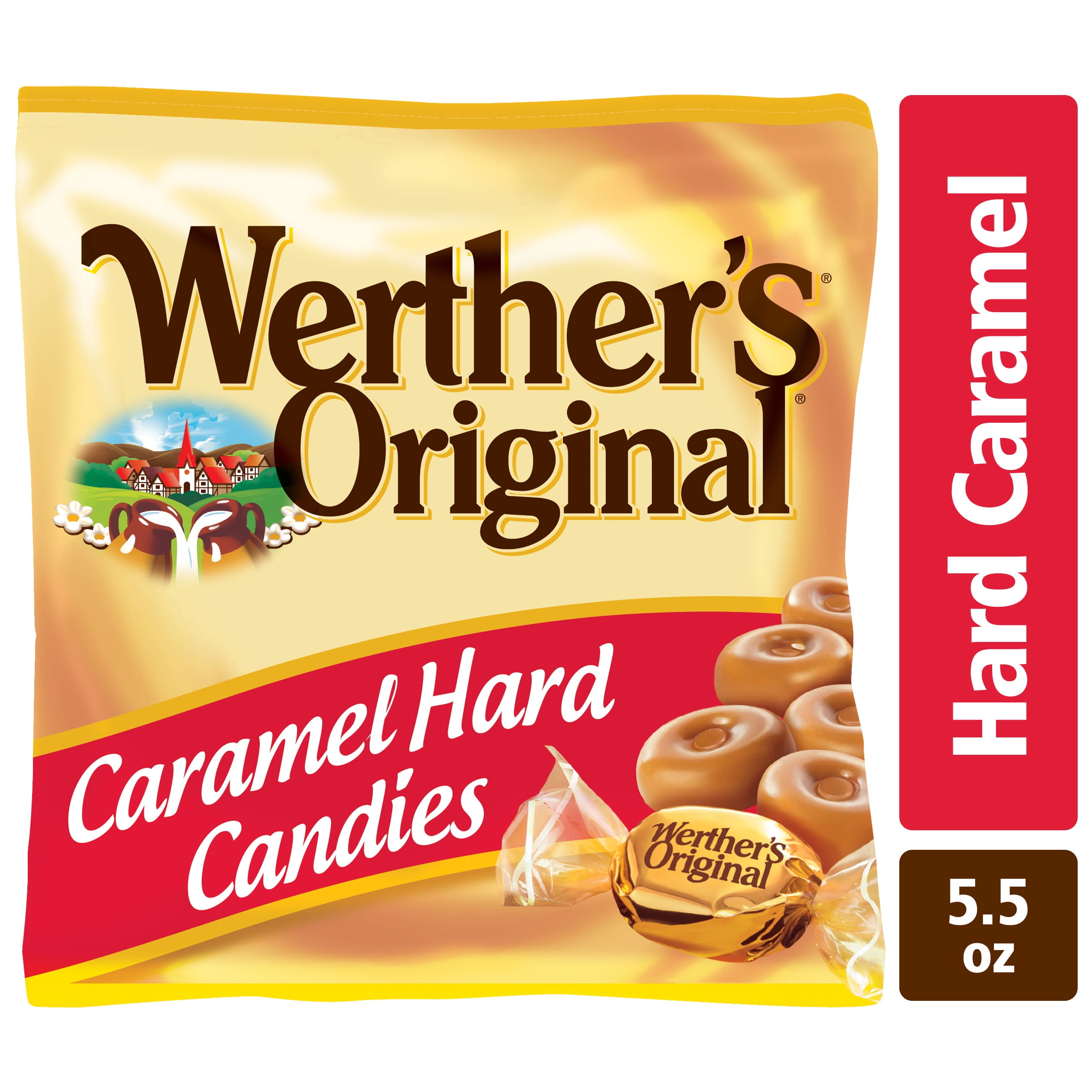 Werther's Original Caramel Hard Candies, 5.5 Oz