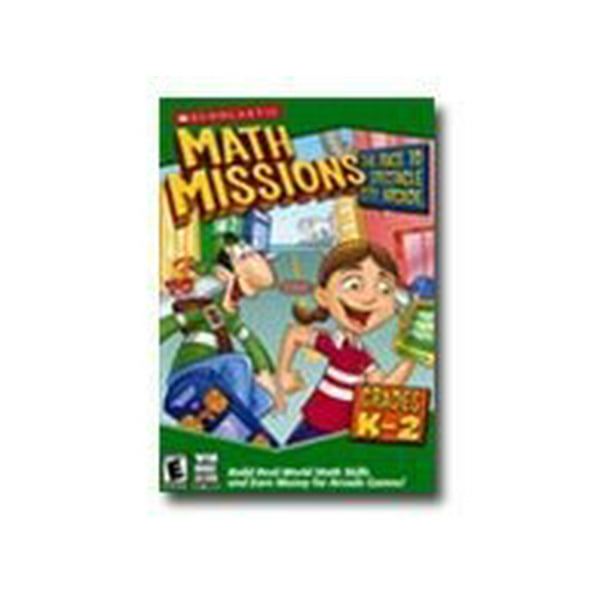 Math Missions Grades K2 The Race To Spectacle City Mac, Win CD