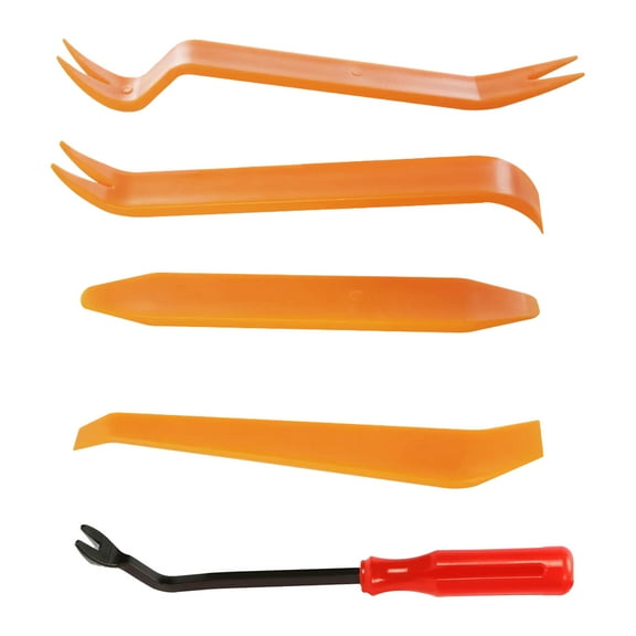 No-Scratch Auto Trim Removal Tool Kit, 5-PC PP Pry Tools for Car Dash Interior Furniture