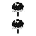 thumbnail image 3 of Hemoton 2pcs Wedding Romantic Bouquet Bride Bridal Bouquets Artificial Flowers Wedding Flowers Decoration Photo Prop for Anniversary Confession Party Church Black, 3 of 8