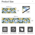 thumbnail image 3 of Yayeee Faucet Mat for Kitchen Sink 14.7" Diatomite Long Splash Guard Pad, Light Blue Plaid, 3 of 7