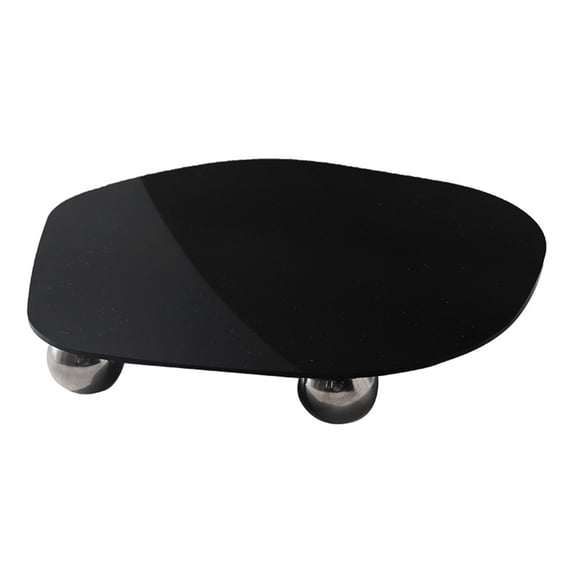 PAMINGONO Decorative Storage Tray Iron Black 1Pack Aromatherapy Accessories