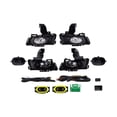 thumbnail image 1 of Set Faros Niebla 3 2006 A 2009 Mazda Ovalado C/Rejilla Genérica ., 1 of 4