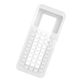 thumbnail image 1 of Milaget Housse de Protection en Silicone pour Calculatrices Transparent Blanc, 1 of 9
