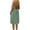 Green, variant on Fashion Women Summer Round-Neck Casual Solid Sleeveless Sleepshirts Sling Backless Dress Gray M