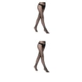 thumbnail image 4 of Medias negras Sonducket Varios patrones Cintura alta Estiramiento Muslo Cosplay Prop Panty-hose Type9 NO9, 4 of 6