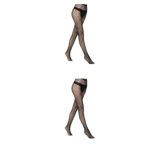 Sonducket Medias negras Varios patrones Malla misteriosa Malla elástica Muslo Vestido de lujo Medias Ropa de mujer Panty-hose 6028 Type2 NO2