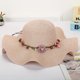thumbnail image 3 of Sombrero de paja para mujer, sombrero de verano, 3 of 5