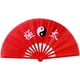 thumbnail image 1 of Abanico de estilo chino, abanico decorativo de mano, abanico de baile de Tai Chi, abanico portátil, abanico plegable para actuaciones., 1 of 5