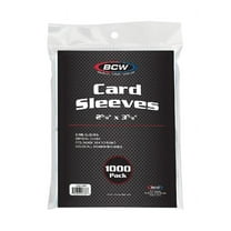 BCW Standard Card Sleeves - 1000 Penny Sleeves - 2-5/8" x 3-5/8"