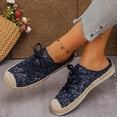 thumbnail image 5 of Willtoo Wedding Shoes Bridal Sneakers Flats Bride Tennis Shoes Flowers Lace Sneakers, 5 of 6