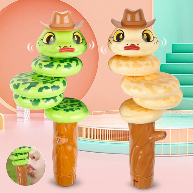 Ganfancp Silbato para Niños Educación Infantil Juguetes Serpiente Ofertas Flash Liquidación 1 X Serpiente Trenzada