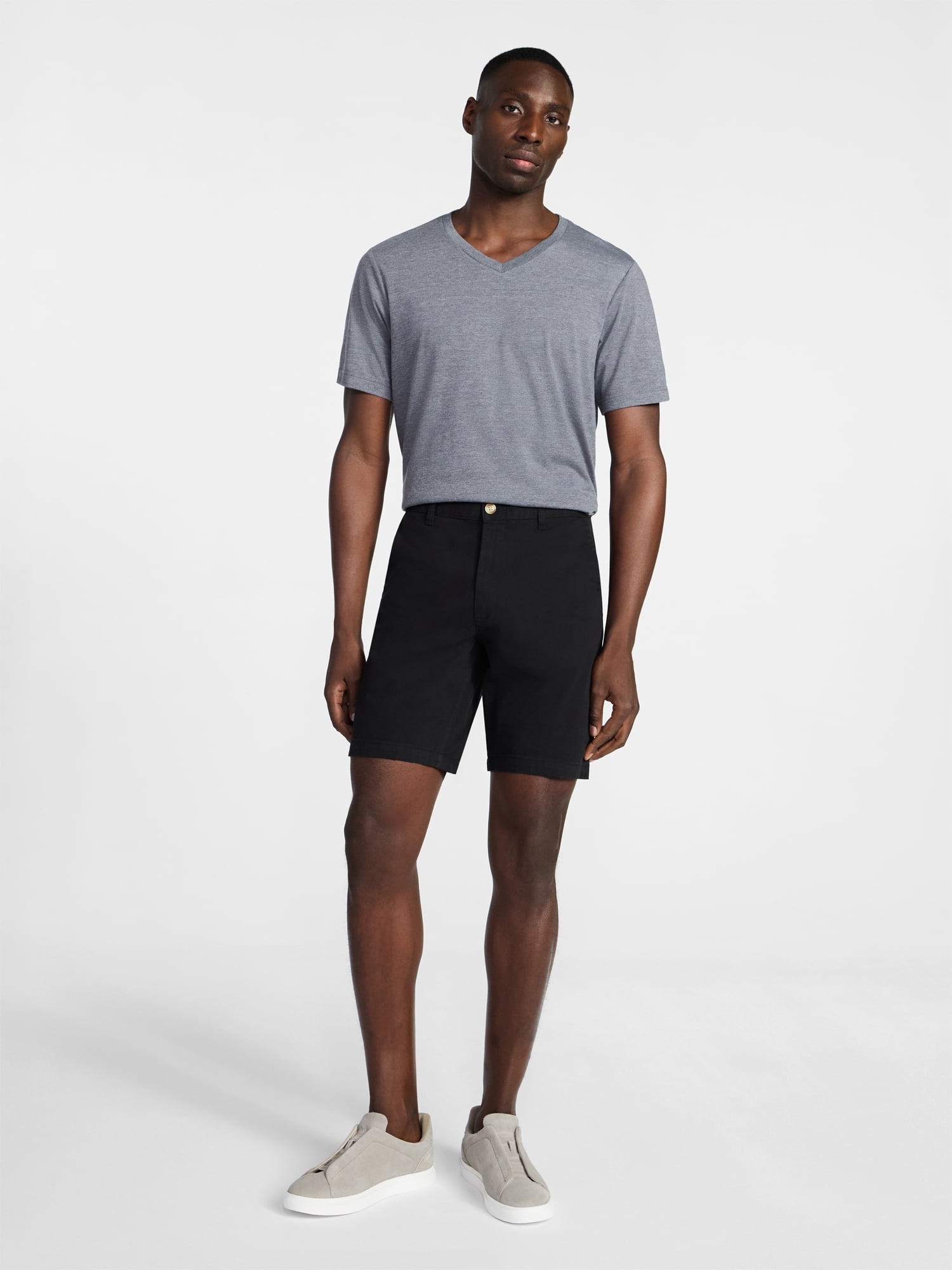 George Men's & Big Men's Modern Fit Flat Front Shorts, 5", 7", 9" Inseams, Sizes 28-54