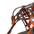 thumbnail image 4 of UsilkU Metal Bull Sculpture Hollowed Retro Style Stable Base Rich Details Wall Street Bull Statue for Tabletop Shelf Home Decor Figurines & Knick-Knacks (12.6 x 7.5 x 4.3 inches / 32 x 19 x 11 cm), 4 of 9
