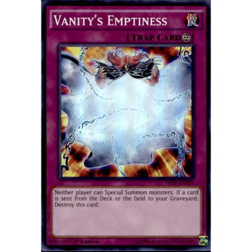 Super Rare Yugioh Vanity's Emptiness THSF-EN059 