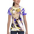 thumbnail image 4 of My Hero Academia Denki Kaminari Kids T-Shirt 3d Printed Graphic T-Shirts Boys And Girls Short Sleeve Shirts For Youth Kids X-Small, 4 of 7