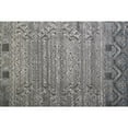 thumbnail image 6 of 10' X 13' Gray Ivory And Blue Geometric Hand Knotted Area Rug, 6 of 10