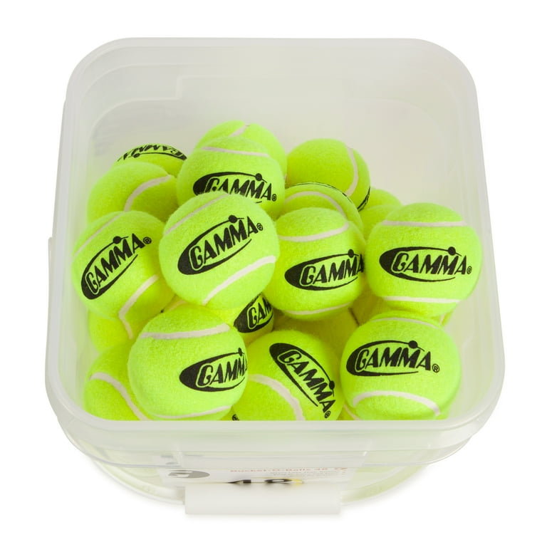 GAMMA Sports Bucket o Balls Tennis 48 balls Walmart