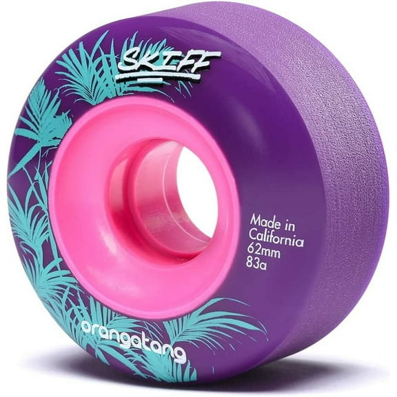 Orangatang Skiff 62 mm All-Terrain Skateboard Wheels (Set of 4)